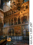 Интерьер Софийского собора. Великий Новгород (2009 год). Стоковое фото, фотограф Самохвалов Артем / Фотобанк Лори