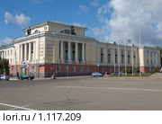 Почтамт города Орёл (2009 год). Редакционное фото, фотограф Юрий Жеребцов / Фотобанк Лори