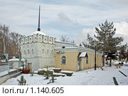 Хозяйственные постройки храма (2009 год). Стоковое фото, фотограф Parmenov Pavel / Фотобанк Лори