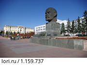 Город Улан-Удэ, памятник Ленину (2009 год). Редакционное фото, фотограф Валерий Митяшов / Фотобанк Лори
