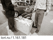 Уличный торговец сигаретами. Сирия. Дамаск. (2009 год). Редакционное фото, фотограф Ирина Мойсеева / Фотобанк Лори