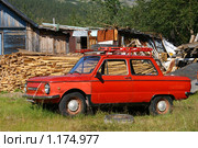 Серийный «Запорожец» ЗАЗ-968М (2009 год). Редакционное фото, фотограф Охотникова Екатерина *Фототуристы* / Фотобанк Лори