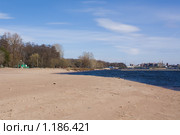 Осенний пляж. Стоковое фото, фотограф Полина Столбушинская / Фотобанк Лори