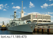 Ракетный фрегат F83 St. Albans ВМС Великобритании (2009 год). Редакционное фото, фотограф Александр Лядов / Фотобанк Лори