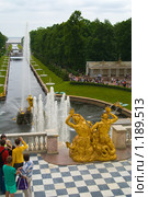 Петергоф. Вид на морской канал (2009 год). Редакционное фото, фотограф Александр Лядов / Фотобанк Лори
