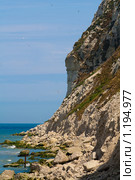 Скалы, Северное море, побережье Франции (2009 год). Стоковое фото, фотограф Петр Кириллов / Фотобанк Лори