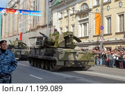 ЗРПК ''Тунгуска'' (вид сзади), Москва, 9 мая 2008, после парада на Красной площади. Редакционное фото, фотограф Владимир Тарасов / Фотобанк Лори