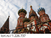 Собор Василия Блаженного (Покровский собор) (2009 год). Стоковое фото, фотограф Александр Легкий / Фотобанк Лори