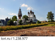 Костромская  область,Сидоровское. Церковь Николая Чудотворца (2008 год). Стоковое фото, фотограф Лада Иванова / Фотобанк Лори