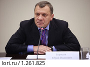 Борисов Юрий Иванович - заместитель министра промышленности и торговли (Минпромторг) (2009 год). Редакционное фото, фотограф Zelenograd.ru / Фотобанк Лори