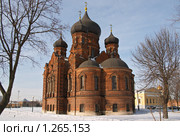 Успенский кафедральный собор на площади Ленина. Тула (2006 год). Стоковое фото, фотограф Виктор Савушкин / Фотобанк Лори