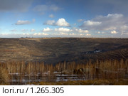 Угольный разрез. Коркино Челябинская область. Стоковое фото, фотограф Андрей Соловьев / Фотобанк Лори