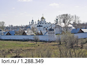 Покровский монастырь вечером. Суздаль. (2009 год). Стоковое фото, фотограф Ирина Золина / Фотобанк Лори