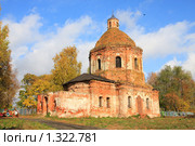 Церковь Архангела Михаила. Село Спасское. Владимир. Стоковое фото, фотограф Святослав Корнев / Фотобанк Лори