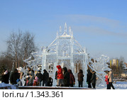 Ледяной дворец. Резиденция Деда Мороза (2010 год). Редакционное фото, фотограф Щеголева Ольга / Фотобанк Лори