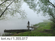 Утро на реке. Стоковое фото, фотограф Владимир Блинов / Фотобанк Лори