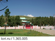 В Агинском дацане. Забайкалье (2009 год). Стоковое фото, фотограф Валерий Лаврушин / Фотобанк Лори
