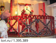 Дед Мороз на детском празднике (2009 год). Редакционное фото, фотограф Наталья Савельева / Фотобанк Лори