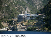 Монастыри на полуострове Афон. Греция (2008 год). Стоковое фото, фотограф Майер Георгий Владимирович / Фотобанк Лори