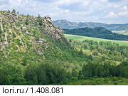 Горный пейзаж. Змеиногорский район. Стоковое фото, фотограф Дмитрий Сечин / Фотобанк Лори