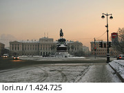 Исаакиевская площадь (2010 год). Редакционное фото, фотограф Александр Секретарев / Фотобанк Лори