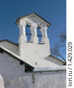 Псков. Звонница церкви Нерукотворного Образа (2006 год). Стоковое фото, фотограф Наталия Журавлёва / Фотобанк Лори