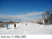 Лыжная трасса в Банско (2010 год). Редакционное фото, фотограф ZitsArt / Фотобанк Лори