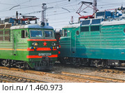 Электровоз ВЛ-80, кабина. Фрагмент (2009 год). Редакционное фото, фотограф Алёшина Оксана / Фотобанк Лори