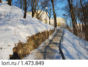 Лестница в парке музея-усадьбы "Архангельское" (2010 год). Редакционное фото, фотограф Глазков Владимир / Фотобанк Лори