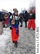 Масленица, казачок (гарный хлопец) (2010 год). Редакционное фото, фотограф Галина  Горбунова / Фотобанк Лори