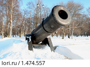 Полуденная пушка в Кронштадте (2010 год). Редакционное фото, фотограф Виктор Карасев / Фотобанк Лори