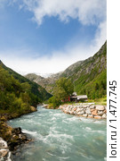 Быстрая река. Стоковое фото, фотограф Виталий Романович / Фотобанк Лори