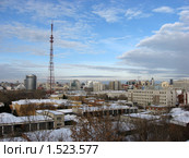 Панорама г.Екатеринбург (2010 год). Стоковое фото, фотограф Татьяна Злобина / Фотобанк Лори