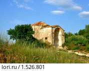 Пещерный город Чуфут-Кале (район Бахчисарая) (2008 год). Стоковое фото, фотограф Егор Никифоров / Фотобанк Лори
