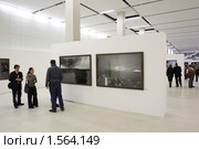 Москва, ЦВЗ "Манеж", открытие Фотобиеннале 2010. Работы Питера Линдберга. Редакционное фото, фотограф Дмитрий Неумоин / Фотобанк Лори