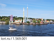 Стокгольм. Парк  развлечений Grona Lund (2009 год). Редакционное фото, фотограф Татьяна Савватеева / Фотобанк Лори