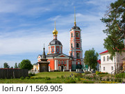 Троице-Сергиев Варницкий монастырь в Варницах, Троицкий собор и часовня (2009 год). Стоковое фото, фотограф ElenArt / Фотобанк Лори