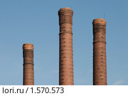 Три трубы. Стоковое фото, фотограф Александр Алексеев / Фотобанк Лори