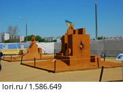Чемпионат мира по скульптуре из песка в музее-заповеднике "Коломенское" (2009 год). Редакционное фото, фотограф lana1501 / Фотобанк Лори