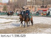 Всадники (Круг катания на пони) (2010 год). Редакционное фото, фотограф Валерия Попова / Фотобанк Лори
