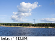 Северная река Вычегда. Стоковое фото, фотограф Солодовникова Елена / Фотобанк Лори
