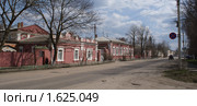 Старинная улица  в древнем городе Трубчевске (2010 год). Стоковое фото, фотограф Александр Шилин / Фотобанк Лори