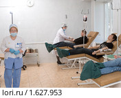 Станция переливания крови (2010 год). Редакционное фото, фотограф Александр Подшивалов / Фотобанк Лори