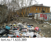 Свалка рядом с домом (2010 год). Редакционное фото, фотограф Людмила Банникова / Фотобанк Лори