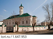 Апанаевская мечеть (Вторая соборная). Город Казань (2010 год). Стоковое фото, фотограф Кучкаев Марат / Фотобанк Лори
