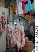 Мясной ряд. Назарет. Израиль (2009 год). Редакционное фото, фотограф Кузнецов Дмитрий / Фотобанк Лори