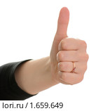 Жест одобрения. Стоковое фото, фотограф Юрий Соловьёв / Фотобанк Лори