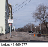 Въезд на Старую площадь. Москва (2010 год). Стоковое фото, фотограф Николай Коржов / Фотобанк Лори