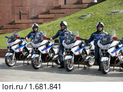 Мотовзвод ГИБДД (2010 год). Редакционное фото, фотограф Андрей Ярцев / Фотобанк Лори