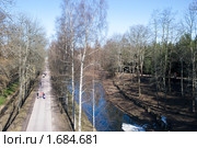 Подкапризовая дорога. Город Пушкин (2010 год). Стоковое фото, фотограф Александр Щепин / Фотобанк Лори